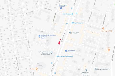Бэклайт B в Днепр (Днепропетровск), 3,14х2,32  вул.Робоча, 164 схема
