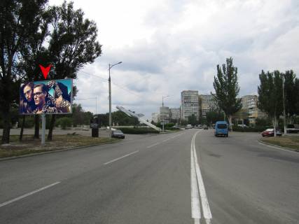 Билборд B в Днепр (Днепропетровск), 6х3  вул. Сонячна Набережна (Маршала Малиновського), 21 (навпроти кола, кафе "Берег") фото 1