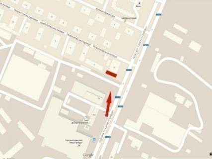 Призма A в Днепр (Днепропетровск), 12х3  Слобожанський (Газети Правда) пр.) – вул.Новоселівська, з центру, призма 12х3 - 222860 схема