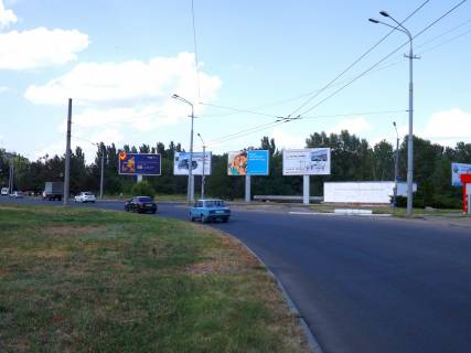 Бэклайт A в Днепр (Днепропетровск), 8,15х4,15  вул. Набережна Перемоги, коло, бек-лайт 8х4, ліворуч фото 1