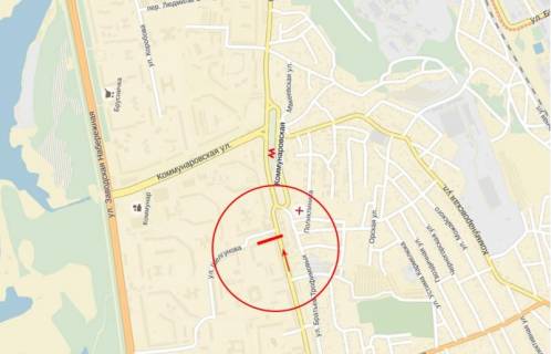 Билборд B в Днепр (Днепропетровск), 6,14х3,26  вул.Діївська, 40, р-н маг."ПІК" схема