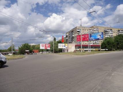Билборд A в Днепр (Днепропетровск) вул.Панікахи, 18, на розвилці, Тополь-1, до центру фото 1
