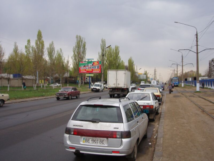 Билборд A в Кропивницкий (Кировоград) ул. Космонавтов / ул. Днепровская, рынок фото 1