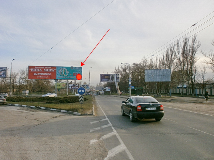 Билборд A в Кропивницкий (Кировоград) (VIP)Миколаевське шосе / вул. Паровозна фото 1