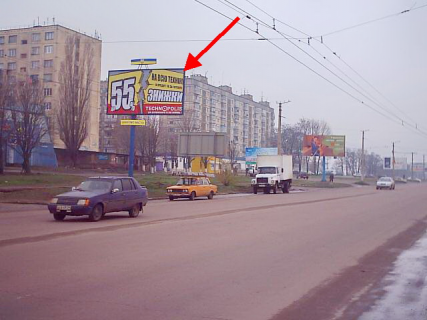 Билборд A в Кропивницкий (Кировоград) (VIP)пр. Університетський / Мікрорайон фото 1