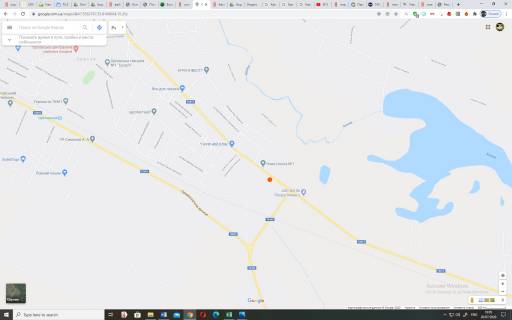 Билборд A в Орехове, 6х3  выезд с Орехова на Мариуполь схема