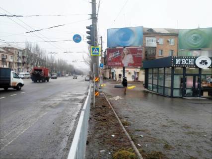 Билборд A в Кривом Роге, 6x3  Фукса вул., - Женевська ( АТБ, Піонер,  низ) фото 1