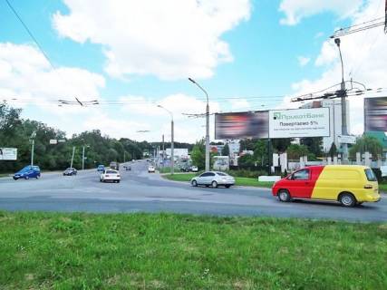 Билборд A в Тернополе Подволочское шоссе - Збаражское шоссе(транспортная развязка)(перед  АЗС "WOG", напротив АЗС "ОККО") чебурашка , правый фото 1