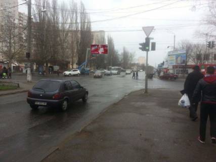 Билборд B в Одессе Королева ул. - Левитана ул. фото 1