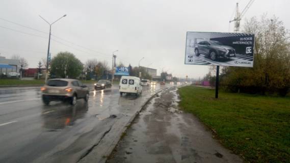 Билборд A в Львове Пасечная ул., напротив д.127 фото 1