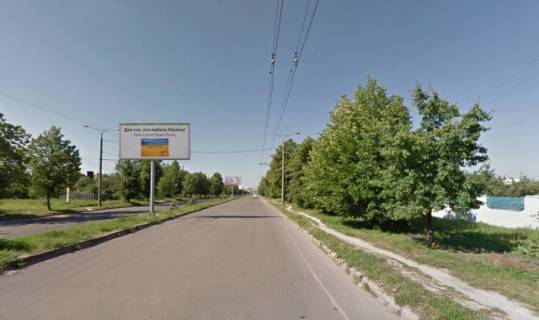 Билборд A в Луцке Ершова ул., 60 (разделитель) в центр фото 1