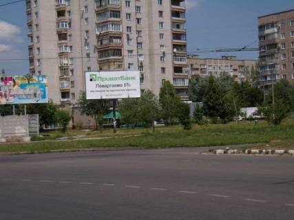 Billboard A in Cherkasy, 6x3  Sumgaits'ka st., 30 (kil'ce, naproti "Epicentr",Fokstrot") Photo 1