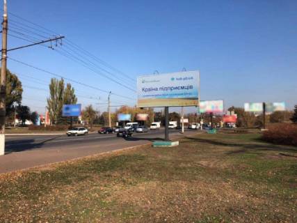 Білборд, Бігборд (Борд)  A у Кривому Розі, 6x3  Волгоградська вул. -Великий В. вул., Ост. ш. "Артем - 1", дв-е від пл. Горького Фото 1