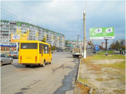 Билборд A в Сумах Лушпы пр., (район  автостоянки) перед супермаркетом "АТБ" фото 1