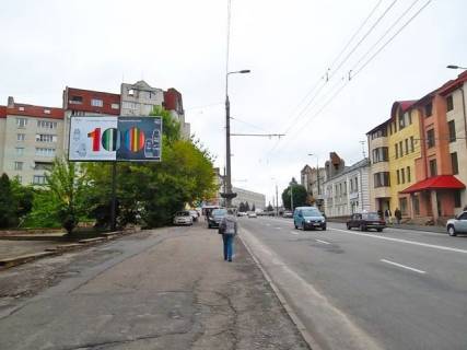 Билборд A в Тернополе Бандери С. вул., (напроти стадіону, "Парк Слави",200 м.до "Приватбанк") фото 1