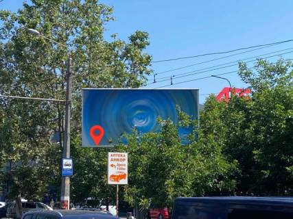 Билборд A в Одессе, 6x3  8-а лінія Люстдорфської дороги, 22 - Корольова вул., 15/1 фото 1
