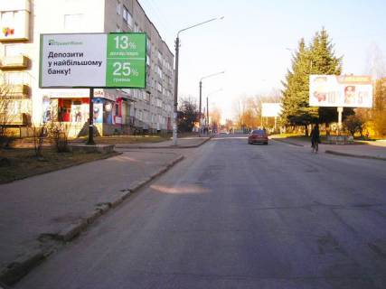 Билборд A в Дрогобыче Грушевського вул., 68 В центр (напроти супермаркет "Ромашка") фото 1