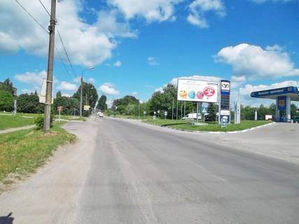 Billboard A in Ternopil, 6x3  Tekstil'na st., 23, (AZS "Ukrnafta", "WOG"), z centru Photo 1