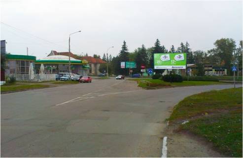 Билборд A в Черновцах, 6x3  Заводская ул. - Хотынская ул.в центр (возле АЗС" WOG","Автобазар",200 м.супермаркет "Наш Край") фото 1