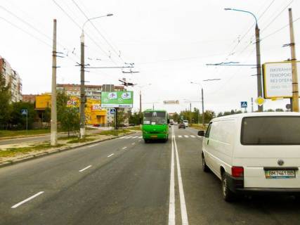 Билборд B в Сумах, 6x3  Героїв Крут вул. (Черепіна)., 22 (напроти "Епіцентра") фото 1