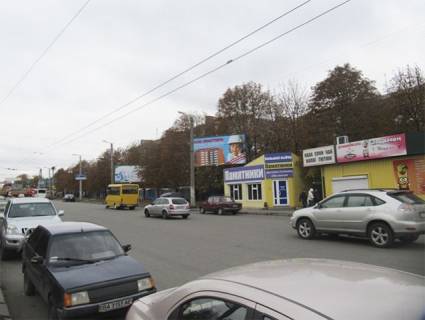 Билборд A в Кропивницкий (Кировоград), 6x3  Євгена Тельнова вул (Правди просп.)., 2г (Приватбанк) фото 1