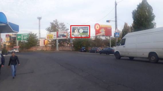 Білборд, Бігборд (Борд)  A у Одесі, 6x3  Балківська вул., 213 - "Горбатий міст" Фото 1
