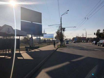 Билборд B в Кривом Роге Волгоградская ул. - Великого В. ул.,  ост. ш. "Артем - 1", дв-е от Поля пл. фото 1
