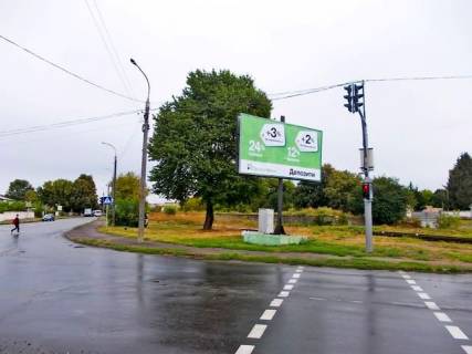 Билборд A в Луцке Киверцевская ул. - Стрелецкая ул. Транспортная развязка фото 1