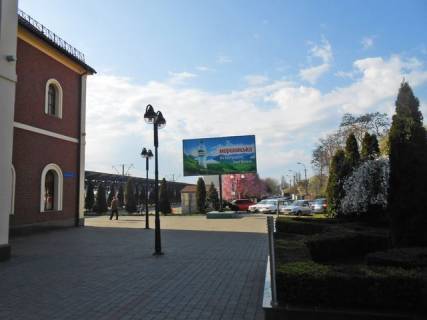 Билборд A в Ужгороде Новий Залізничний вокзал  (правий, від вокзалу) фото 1