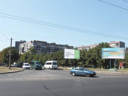 Білборд, Бігборд (Борд)  A у Кривому Розі мкр. Горняцкий, 43 - Николая Свитальского ул.,  дв-е к мкр. Солнечный Фото 1