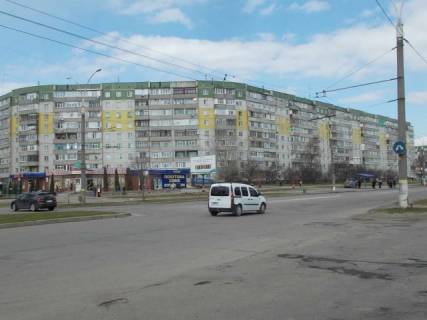 Билборд B в Сумах, 6x3  Лушпи пр.,перед супермаркетом "СамМаркет" (район  обленерго) фото 1