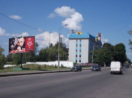Билборд B в Ровно Князя Володимира ул., (перед мостом) (100 м. "Укргазбанк") фото 1