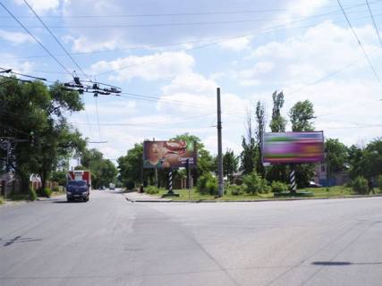 Билборд A в Кривом Роге Песочная ул., 15 - Каховская ул., 1, дв-е к Никопольское шоссе ул. фото 1