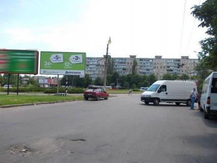 Billboard A in Krivy Rig, 6x3  Vatutina st., 53 (zup. " Kil'ce 129 kv."), do  mkr. 5-j Zarecnyj Photo 1