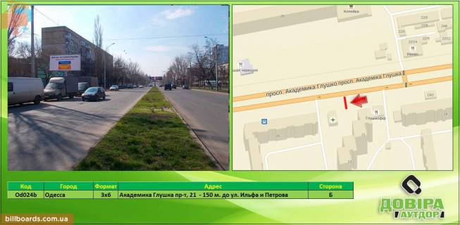 Билборд B в Одессе Деталізація фото 1