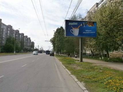 Билборд A в Виннице, 6x3  Келецька вул., 106 ("А-банк",300 м.Ринок "Вишенька", ТЦ"Шок") з центру фото 1