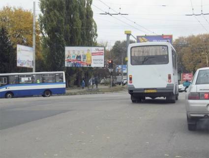 Билборд A в Кропивницкий (Кировоград) Євгена Тельнова вул (Правди просп.).- Яновського вул. (сквер Перемоги) фото 1