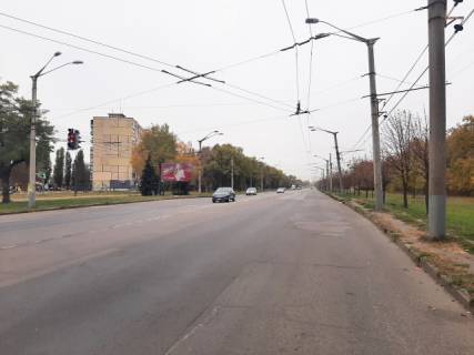Billboard B in Krivy Rig, 6x3  Dniprovs'ke sose  st.42, ( TC "Varus", "ATB") v  centr, Photo 1