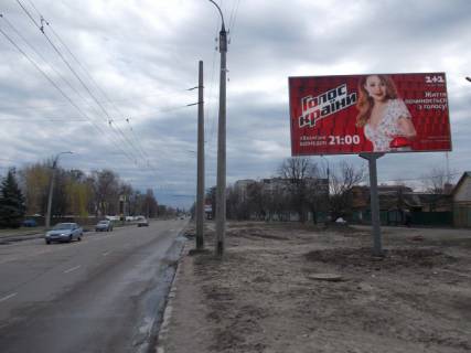 Billboard A in Cherkasy, 6x3  Cigirins'ka st., 28, (naproti hlibzavodu) (100 m.k AZS"BRSM Nafta") Photo 1