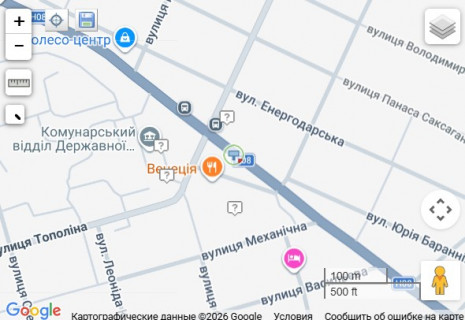 Бэклайт A в Запорожье Космічна вул.,21( ринок "Південний", магазин "АТБ") схема