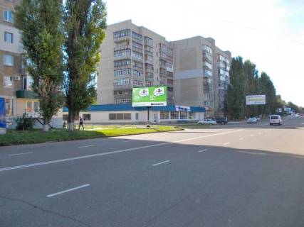 Билборд B в Сумах, 6x3  Гетьмана Павла Скоропадського вул. (Леваневського вул.) . ( до рынку "Привокзальний",500 м. до Залізничного Вокзалу) фото 1