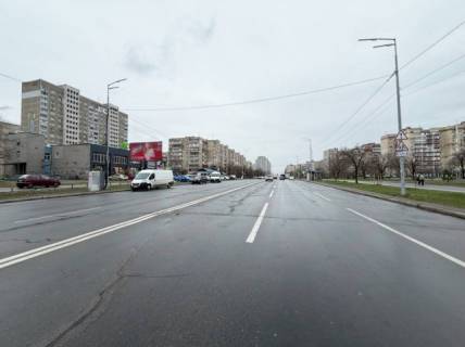 Билборд B в Киеве, 6x3  Лифаря Сержа вул.  - 200 м. від Маяковського пр., (біля "Новусу") фото 1