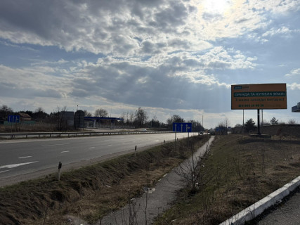 Билборд A в Великій Омеляні, 6x3  Київськая траса, виїзд на Львів (№2, АЗС "Укрнафта") фото 1