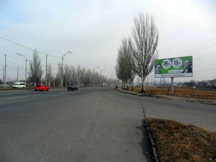 Billboard A in Dnipro (Dnipropetrovsk) Doneckoe sosse, v storonu TRC "Karavan", povorot na Peredovuu st. Photo 1