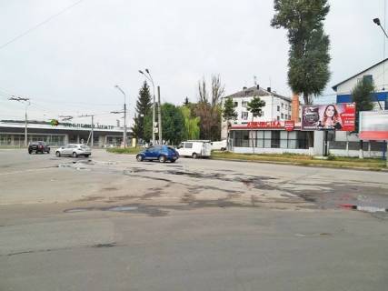 Billboard A in Ternopil, 6x3  Zbarazs'ka st. - Lozovec'ka st. Photo 1