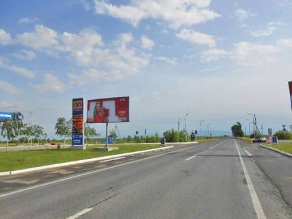 Билборд B в трассах Закарпатья, 6x3  Траса Чоп  - Мукачево (с. Сюрте, место №1, АЗС "Укрнафта") фото 1