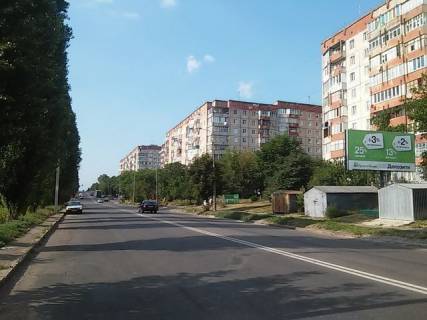Билборд A в Ровно вул. Кулика і Гудачека (Макарова)., 6 (Спальный район ,Продуктовые магазины"Їжачок" ,"Здоров`ячок") фото 1