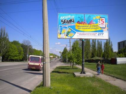 Билборд A в Кропивницкий (Кировоград) Университетский пр., (  м-рн 101, в центр, на "Велыку кышеню") фото 1