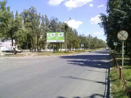 Billboard B in Krivy Rig Gornakov st., 38, mkr. Ingulec (avtovokzal, rynok) pered povorotom Photo 1