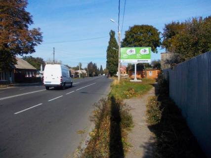 Білборд, Бігборд (Борд)  A у Сумах Баумана вул. (Степана Бандери)., -  Демиденківська вул. (Павлова). В центр Фото 1